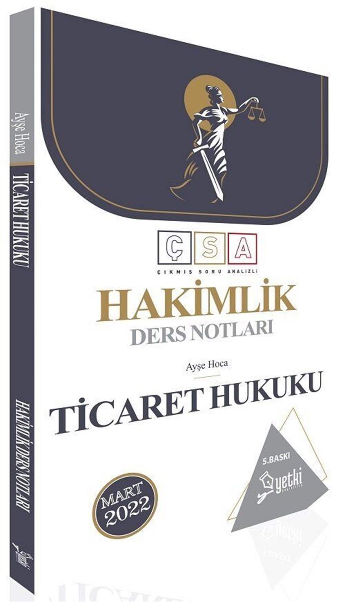 Yetki Yayınları 2022 Hakimlik Ticaret Hukuku Ders Notları 5. Baskı