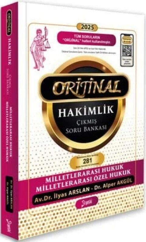 Yetki Yayınları 2025 Milletlerarası Hukuk Milletlerarası Özel Hukuk Orijinal Soru Bankası