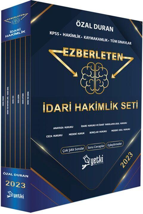 Yetki Yayınları Ezberleten İdari Hakimlik Seti