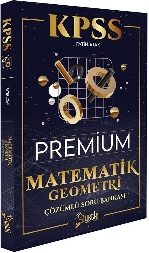 Yetki Yayınları KPSS Matematik Geometri Premium Soru Bankası Çözümlü