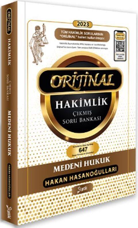 Yetki Yayınları Orijinal Medeni Hukuk Hakimlik Çıkmış Soru Bankası