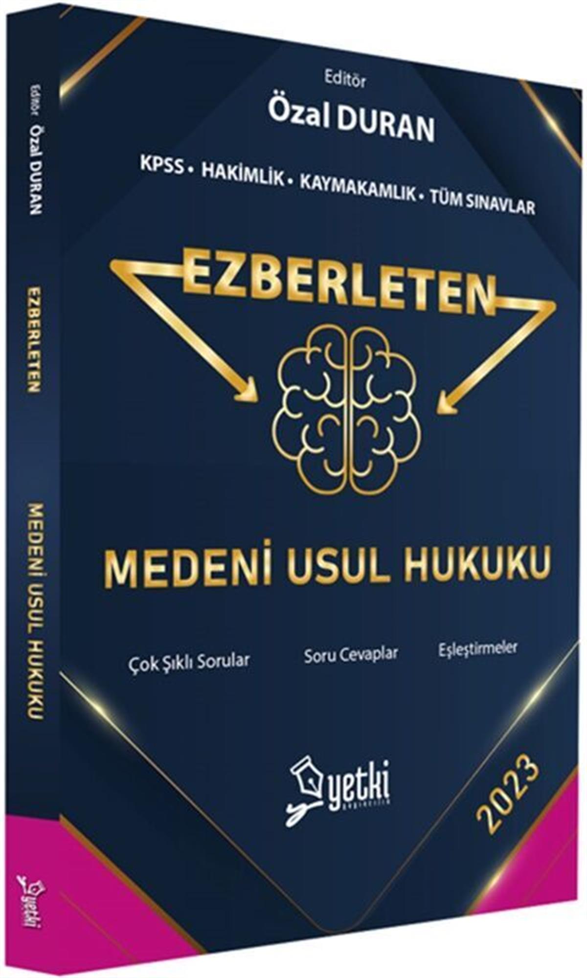Yetki Yayınları Ezberleten Medeni Usul Hukuku