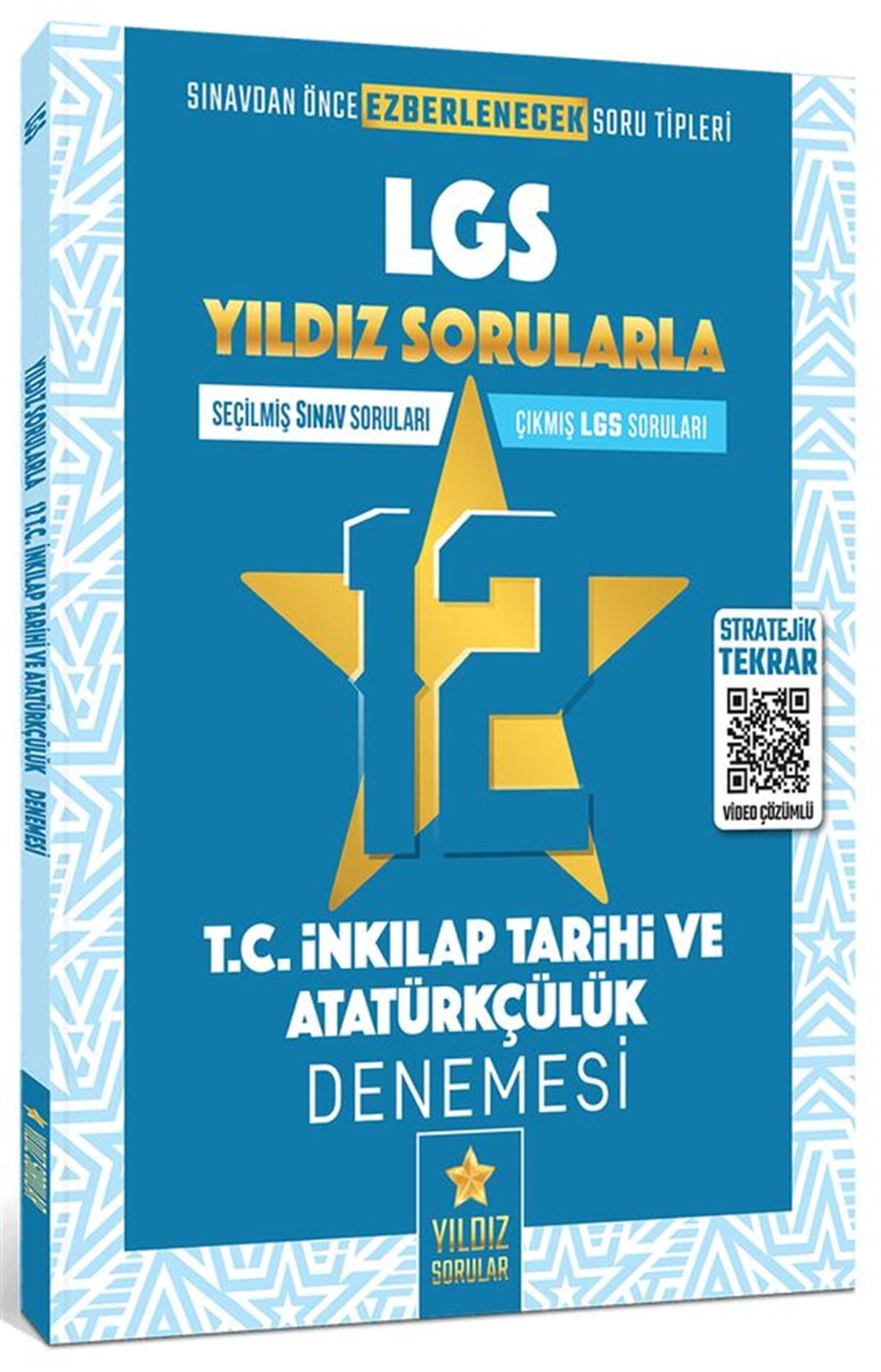 Yıldız Sorular 8. Sınıf LGS T.C. İnkılap Tarihi ve Atatürkçülük 12 Deneme
