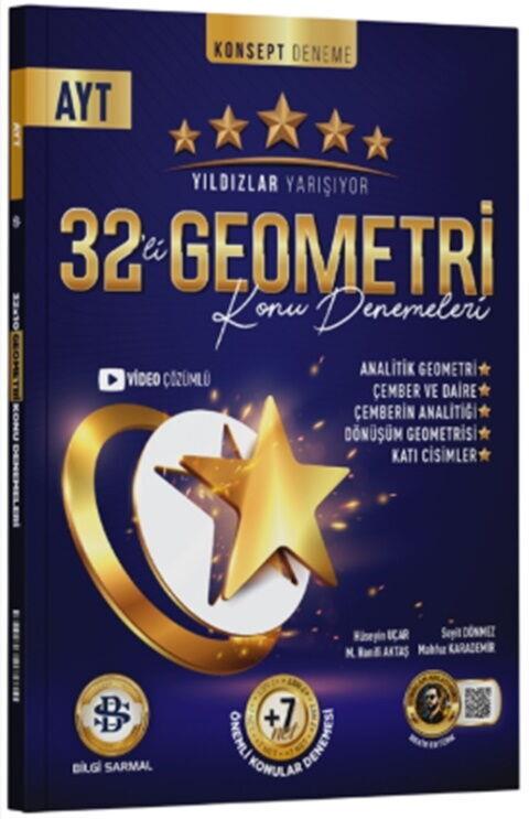 Yıldızlar Yarışıyor AYT Geometri 32 li Konu Denemeleri