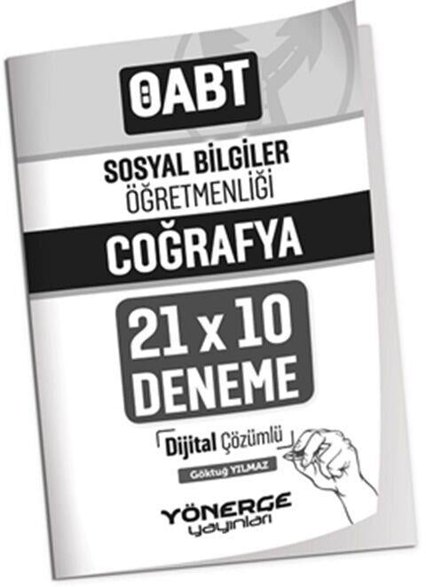 Yönerge 2023 ÖABT Sosyal Bilgiler Öğretmenliği Coğrafya 21 x 10 Deneme