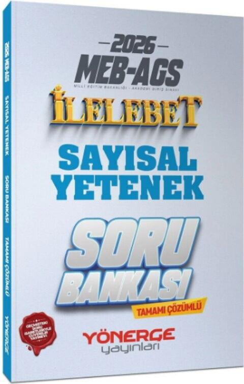 Yönerge Yayınları 2026 MEB AGS Sayısal Yetenek İlelebet Soru Bankası