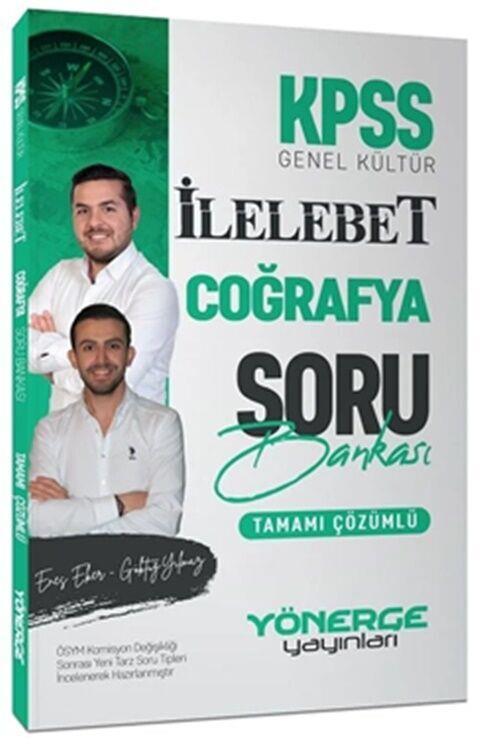Yönerge Yayınları KPSS Coğrafya İlelebet Soru Bankası