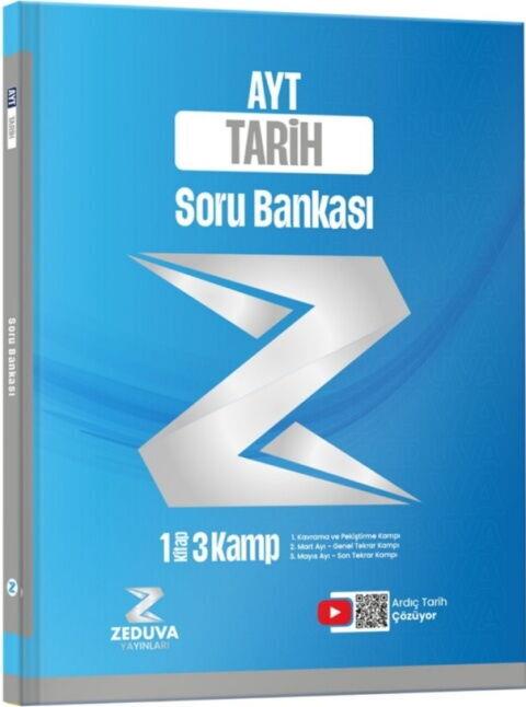 Zeduva Yayınları Soner Ardıç AYT Tarih 1 Kitap 3 Kamp Soru Bankası
