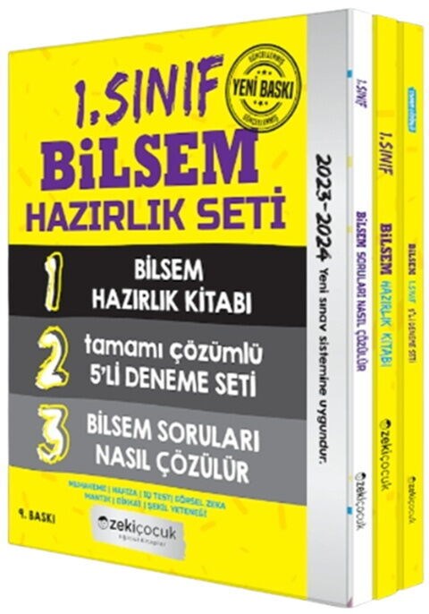Zeki Çocuk 1. Sınıf Bilsem Hazırlık Seti