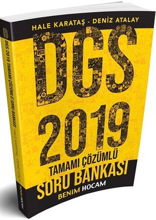Benim Hocam Yayınları 2019 DGS Tamamı Çözümlü Soru Bankası