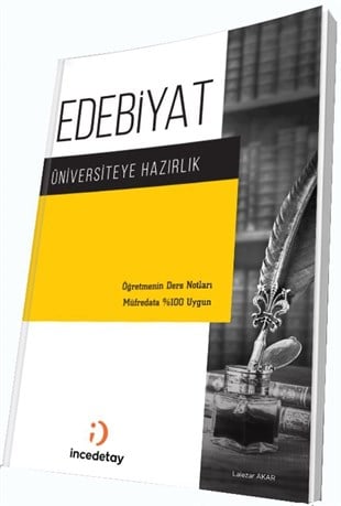 İncedetay Yayınları Üniversiteye Hazırlık Edebiyat El Kitabı