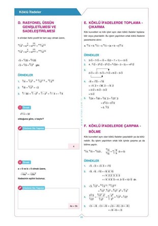 Sınav Yayınları 11. Sınıf Matematik TYT Erken Hazırlık Konu Anlatımlı Soru Bankası