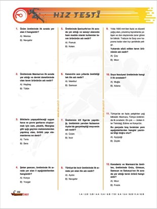 Sınav Yayınları AYT Coğrafya 24 Adımda Özel Konu Anlatımlı Soru Bankası