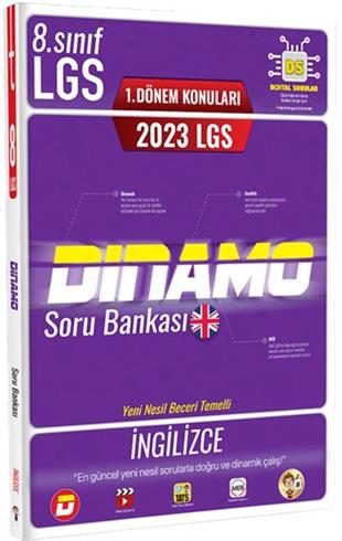 Tonguç Akademi 2023 8. Sınıf LGS 1. Dönem İngilizce Dinamo Soru Bankası