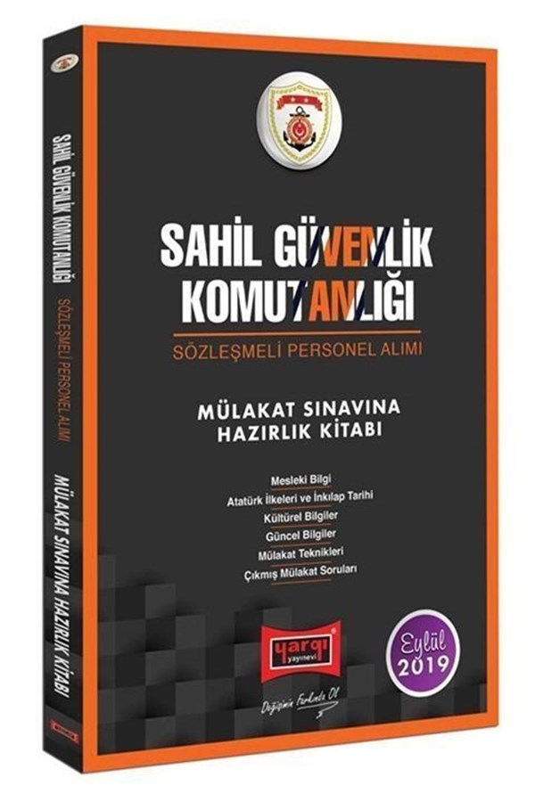 Yargı Yayınları Sahil Güvenlik Komutanlığı Mülakat Sınavına Hazırlık Kitabı