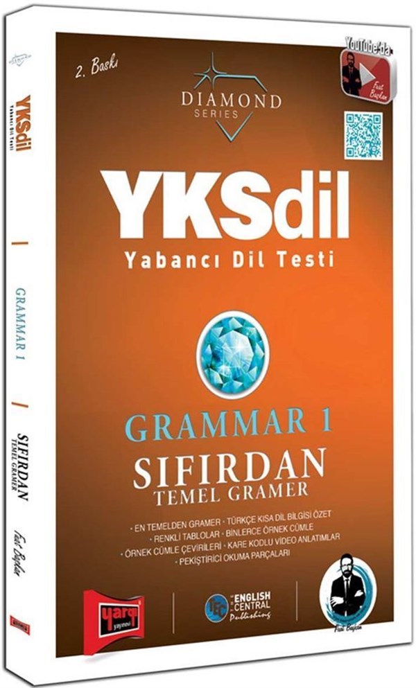 Yargı Yayınları YKSDİL Yabancı Dil Testi Grammar 1 Sıfırdan Temel Gramer
