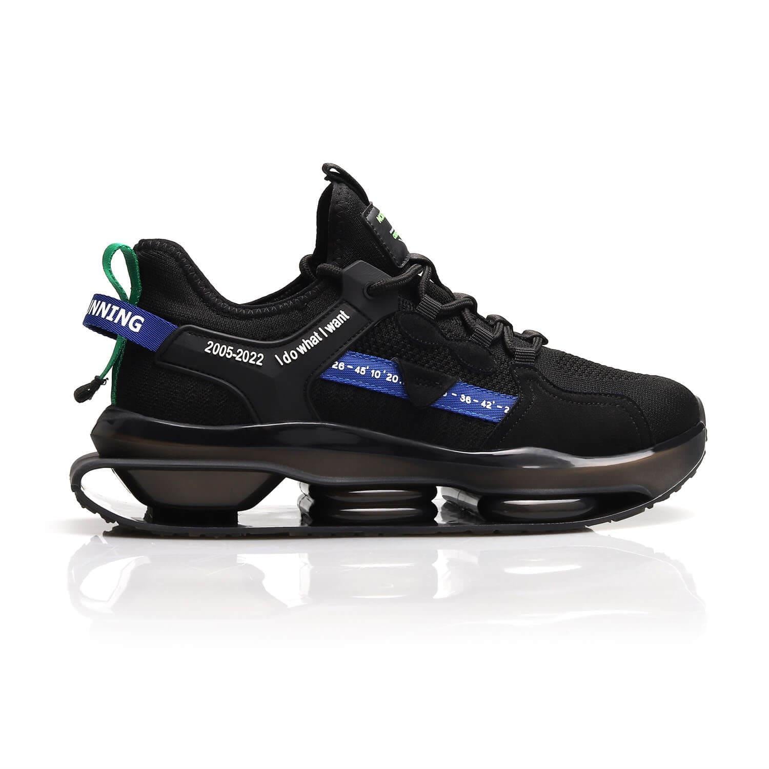 Aırboos Erkek Sneakers - SIYAH SAKS
