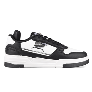 Bathu Journey Erkek Deri Sneaker - SIYAH BEYAZ