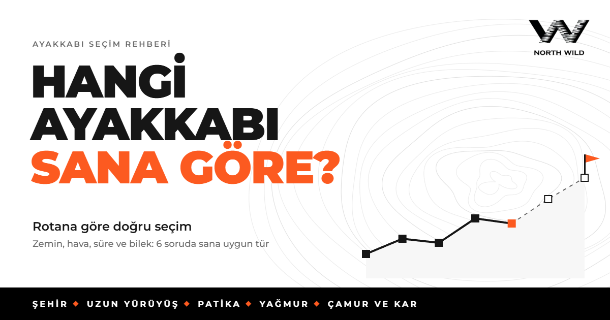 Hangi Ayakkabı Sana Göre? Rotana Göre Doğru Seçim