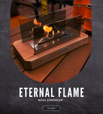 Eternal Flame Masaüstü Şömine