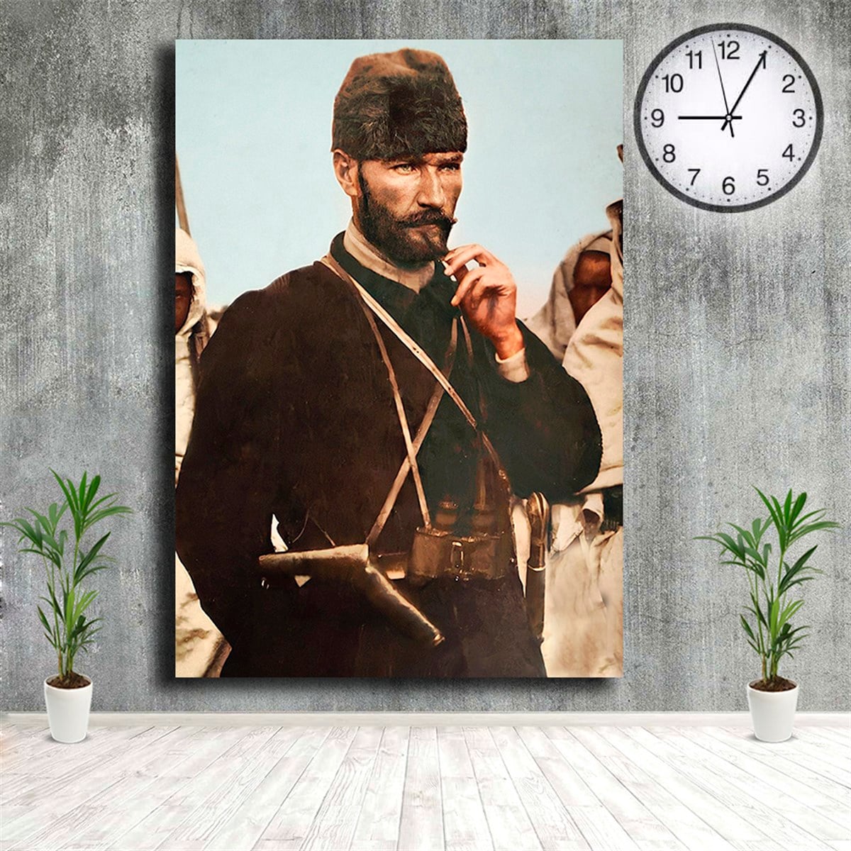 Trablusgarp Savaşı Atatürk Tablosu Sakallı Mustafa Kemal Kanvas TabloTrablusgarp Savaşı Atatürk Tablosu Sakallı Mustafa Kemal Kanvas TabloKanvas ATATÜRK Tabloları
