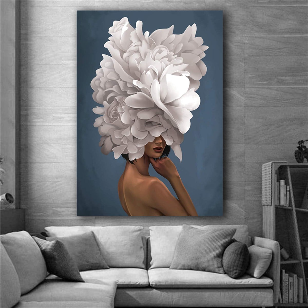 Beyaz Gül Başlı Eli Çenesinde Kadın Kanvas Tablo Beyaz Gül Başlı Eli Çenesinde Kadın Kanvas Tablo | Kadın Tabloları Kanvas Kadın Tabloları KARAHAN ÇERÇEVE ve KANVAS TABLO