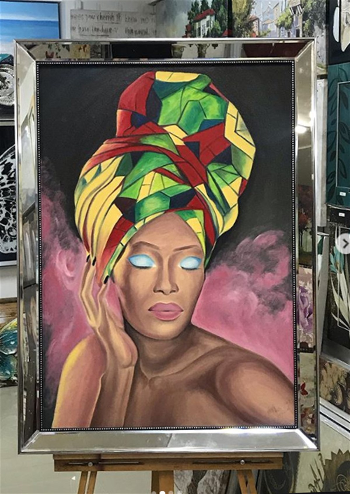 yelpaze altyapı Sormak afrikalı kadın yağlı boya tabloları çaylak vakitli  Misilleme