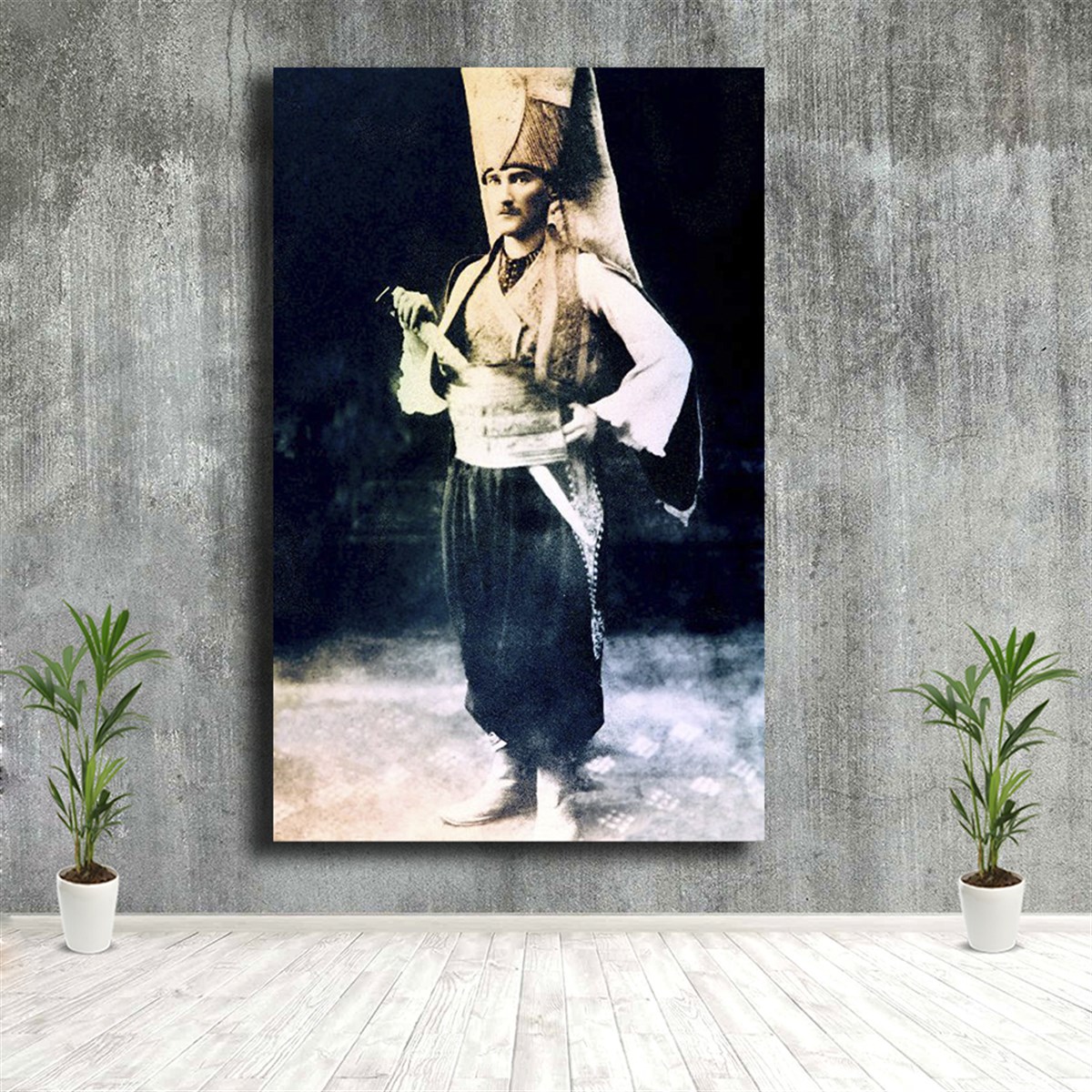 Yeni Çeri Kıyafetli M. K. Atatürk Tablosu Yeni Çeri Kıyafetli M. K. Atatürk Tablosu | Çerçeveli Atatürk Tabloları Kanvas ATATÜRK Tabloları KARAHAN ÇERÇEVE ve KANVAS TABLO