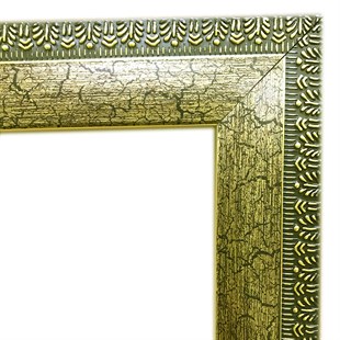 Altın Yaldızlı Puzzle Çerçevesi 3 cm