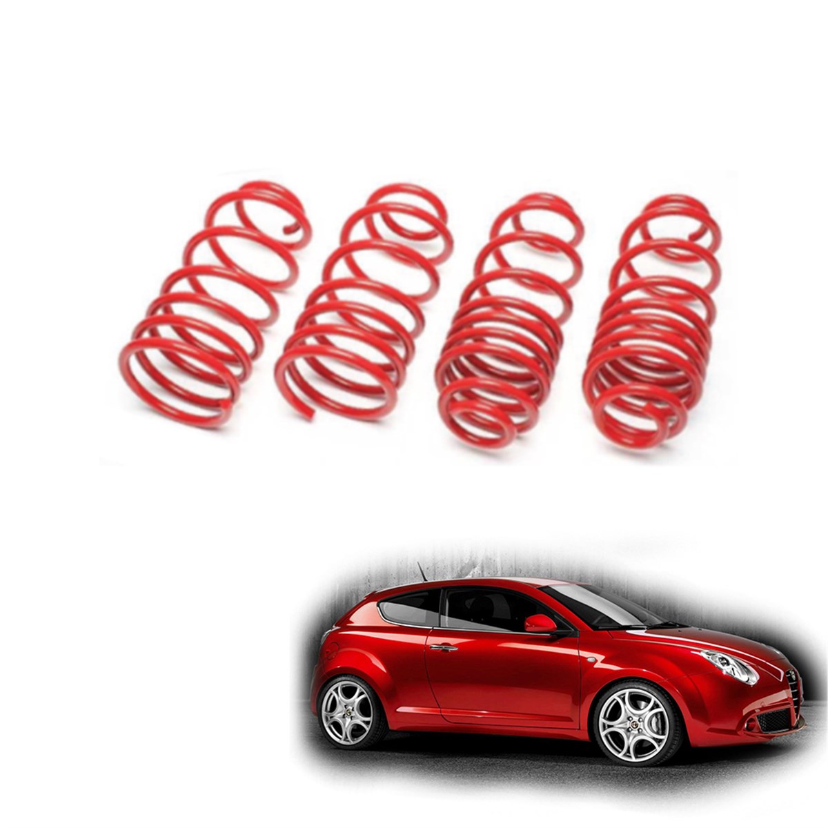Alfa Romeo Mito spor yay helezon 45mm/45mm 2008-2018 Coil-ex