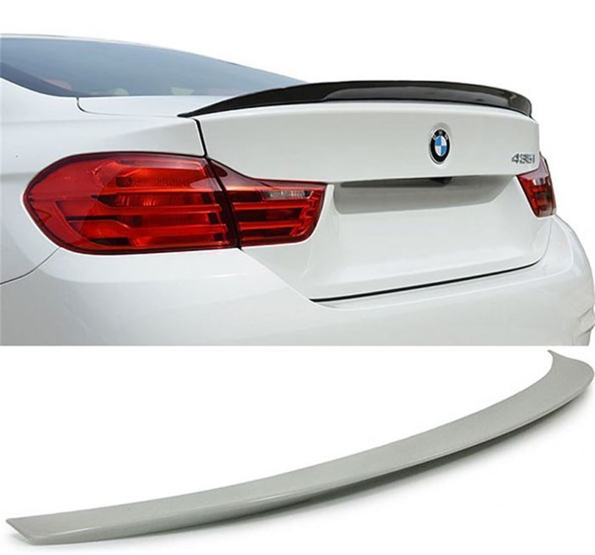 Bmw 4 Serisi F32 M Performance Plastik Bagaj Spoiler