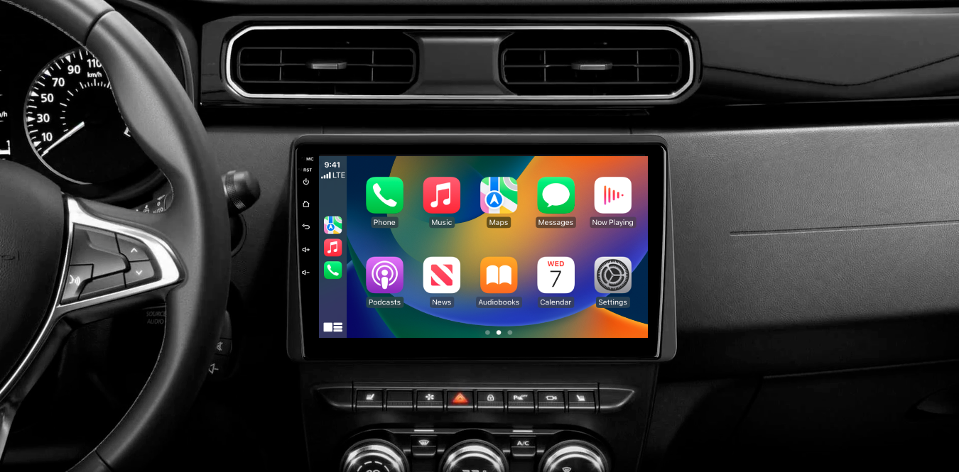 Audio StationDacia Duster Android Navigasyon ve Multimedya Sistemi 8 inç Double Teyp 2018-2020