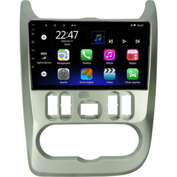 Audio StationDacia Logan Android Navigasyon ve Multimedya Sistemi 9 inç Double Teyp 2011-2014