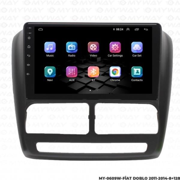Audio StationFiat Doblo 9 inç Android Navigasyon ve Multimedya Sistemi 2011-2015