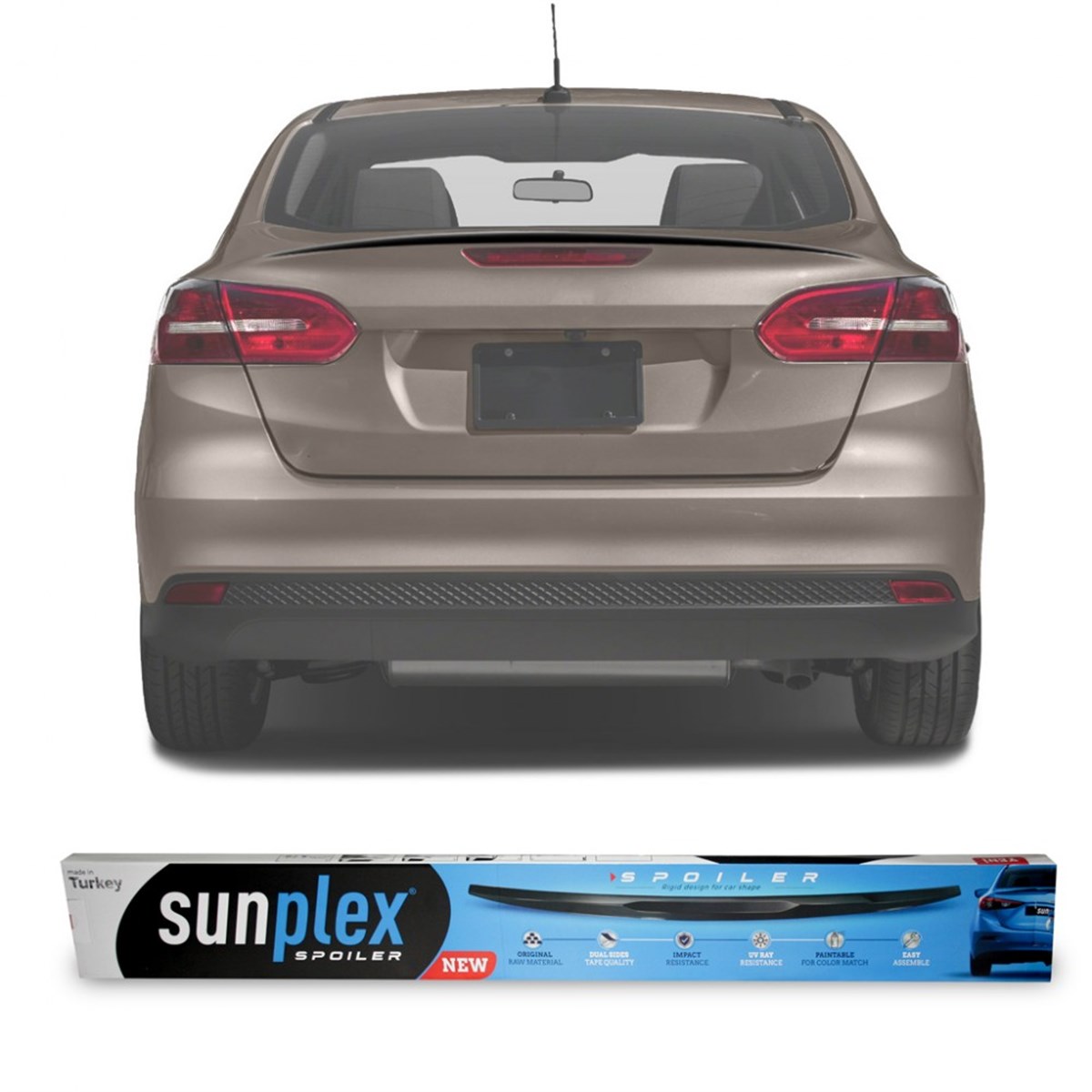 Ford Focus 4 Spoiler Pianoblack Spoyler