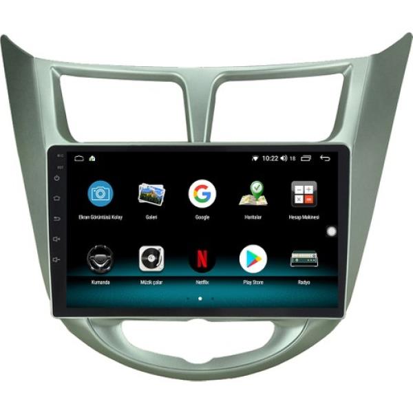 Audio StationHyundai Accent Blue 9 inç Android Navigasyon ve Multimedya Sistemi 2011-2018