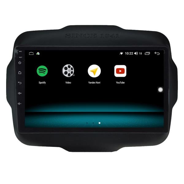 Audio StationJeep Renegade 9 inç Android Navigasyon ve Multimedya Sistem 2014-2018