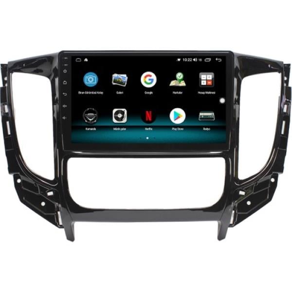 Audio StationMitsubishi L200 9 inç Android Navigasyon ve Multimedya Sistemi 2015-2018