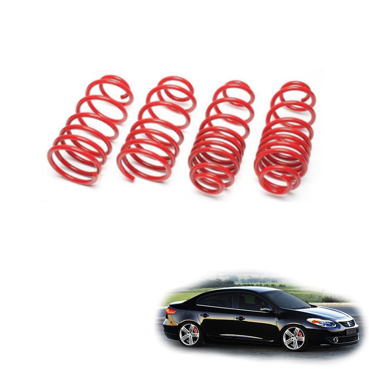 Renault Fluence spor yay helezon 45mm/45mm 2009-2016 Coil-ex
