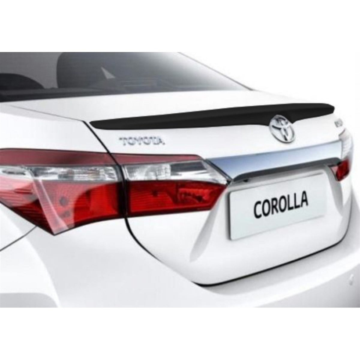 Toyota Corolla Pianoblack Spoyler