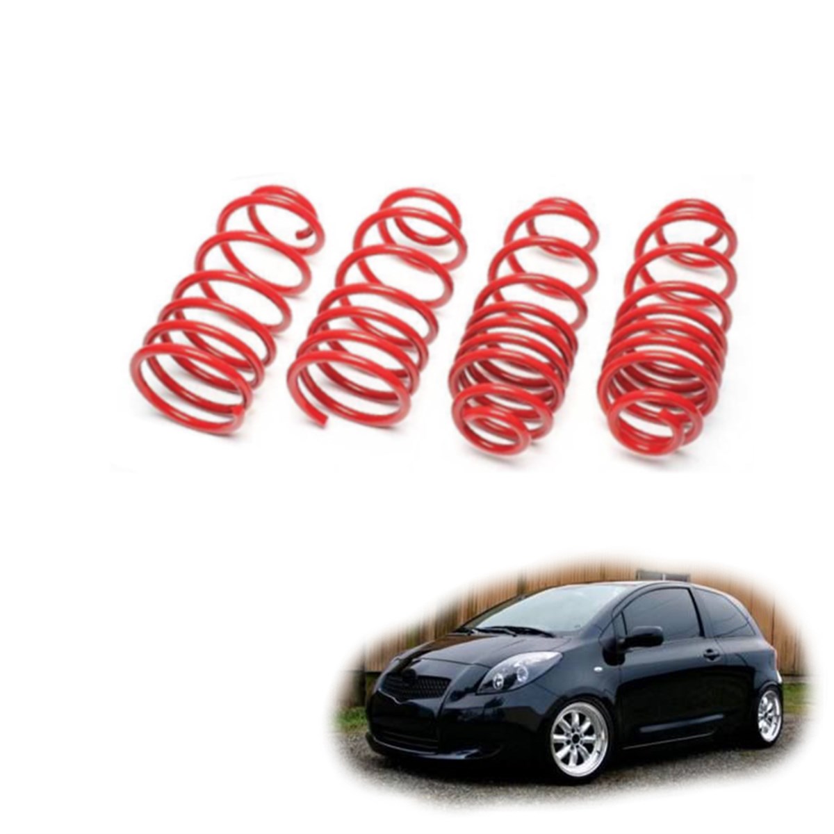 Toyota Yaris spor yay helezon 35mm/35mm 2005-2011 Coil-ex