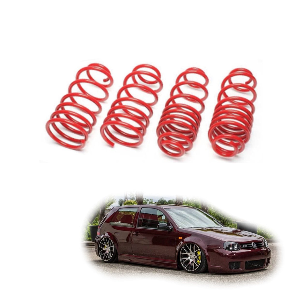 Volkswagen Golf 4 spor yay helezon 45mm/45mm  1997-2003 Coil-ex