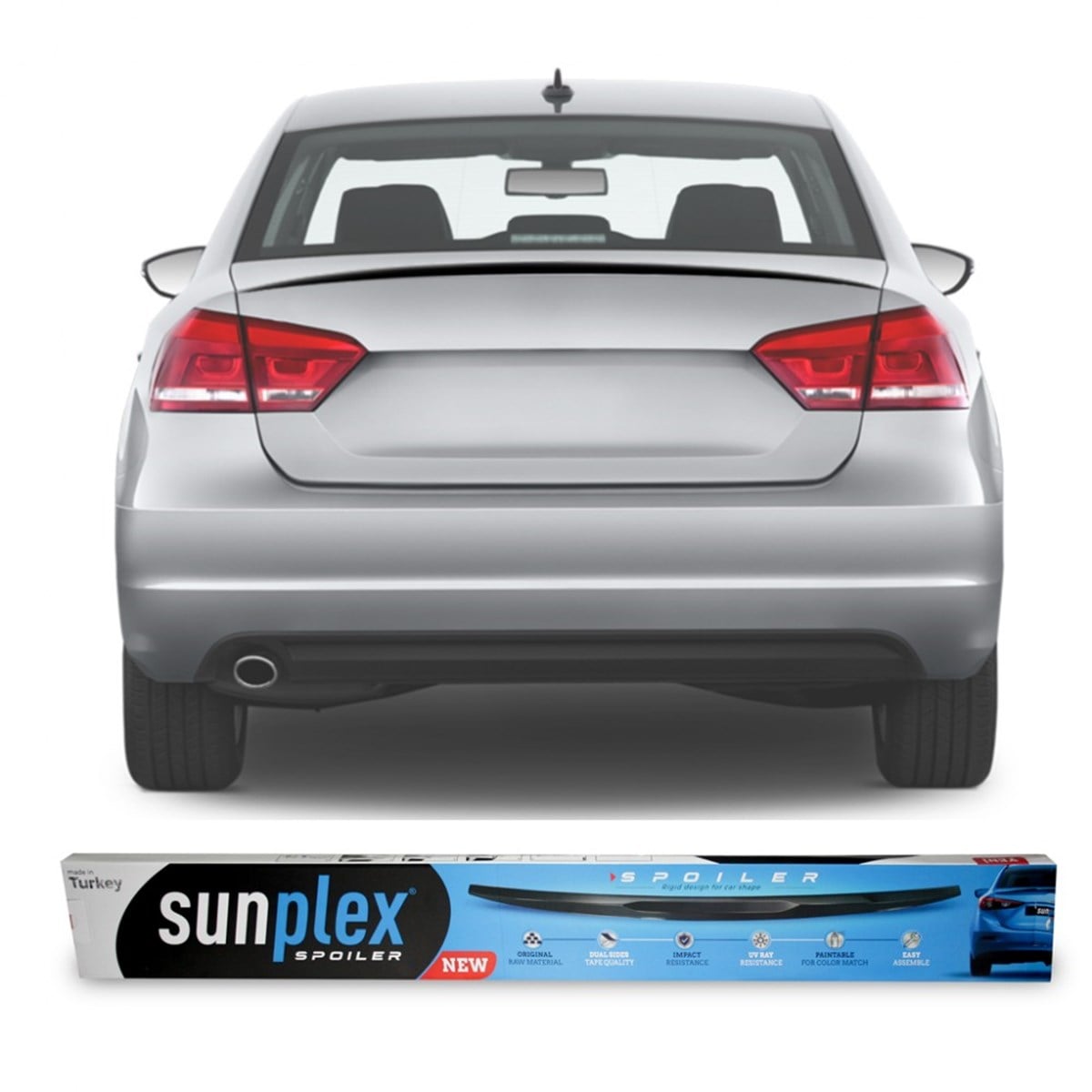 Volkswagen Passat B7 Spoiler Pianoblack Spoyler