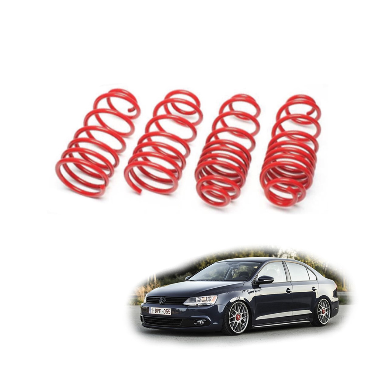 Volkswagen Passat spor yay helezon 50mm/50mm 2015-2019 Coil-ex