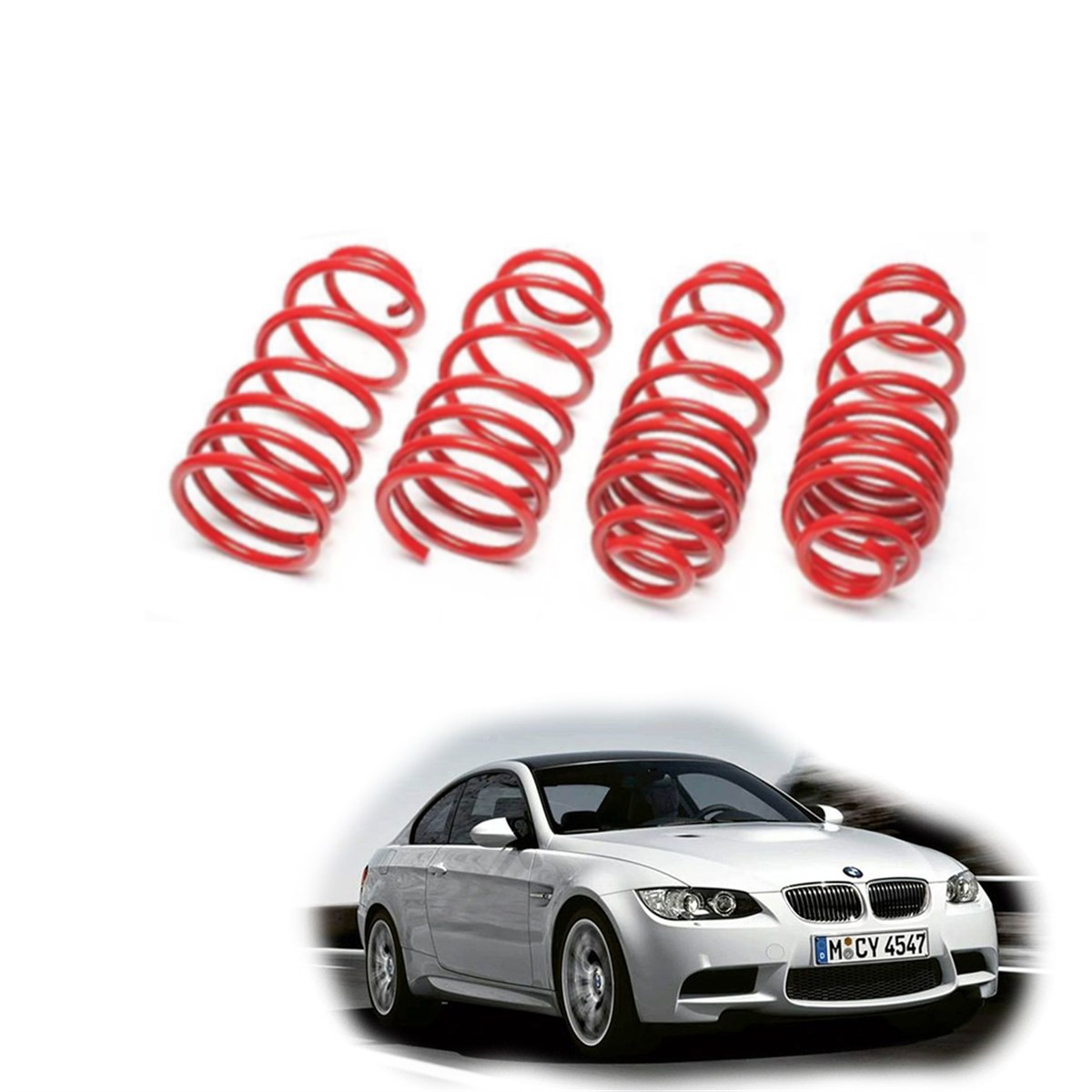 Bmw 3 Serisi E92 spor yay helezon 35mm/35mm 2006-2018 Coil-ex
