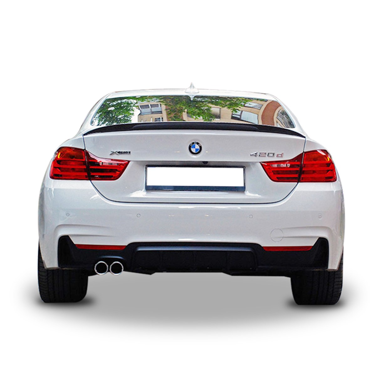 Bmw 4 Serisi F32 M Performance Plastik Bagaj Spoiler