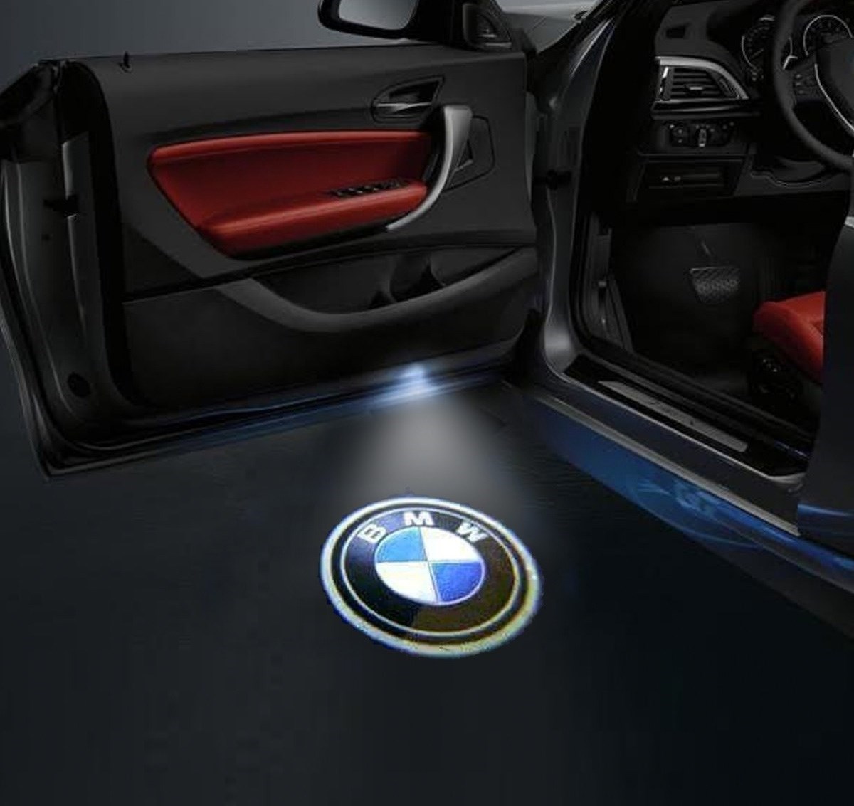 Bmw araca özel kapı altı logo 1,2,3,4,5,6,7 X1,X3,X4,X5,X6,Z