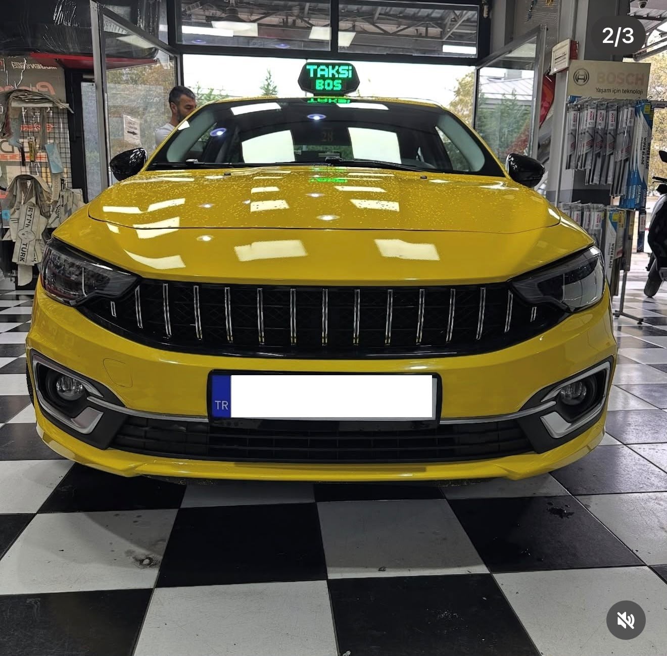 NETRONFiat Egea GTR Panjur 2021-2024 Arası Makyajlı Kasa İçin İthal Panjur