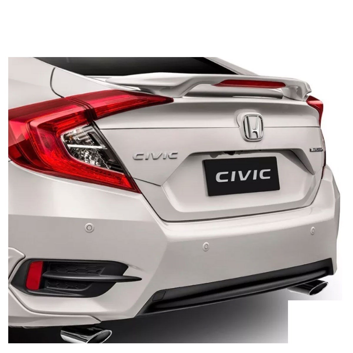 Honda Civic FC5 Işıklı Spoiler 2016-2020