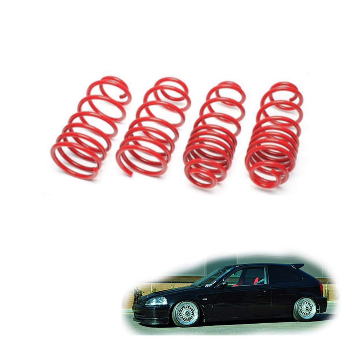 Honda Civic spor yay helezon 45mm/45mm 1991-1995 Coil-ex